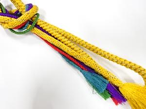 正絹　手組帯締め